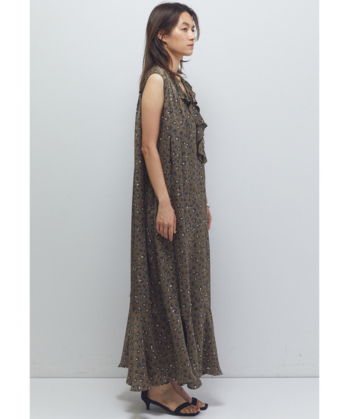 1er Arrondissement(プルミエアロンディスモン)の「レオパードプリントワンピース(ドレス・レディース・ベージュ/ブラウン系その他5・38/36)」の12枚目の写真
