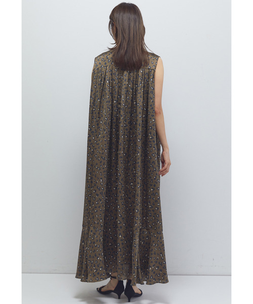 1er Arrondissement(プルミエアロンディスモン)の「レオパードプリントワンピース(ドレス・レディース・ベージュ/ブラウン系その他5・38/36)」の13枚目の写真