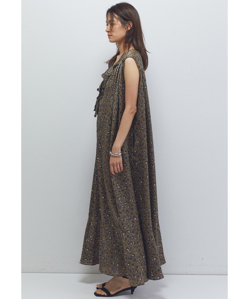 1er Arrondissement(プルミエアロンディスモン)の「レオパードプリントワンピース(ドレス・レディース・ベージュ/ブラウン系その他5・38/36)」の14枚目の写真