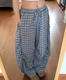 CERCA（チェルカ）の「【 MEMECLE / メメクル 】チェック イージーパンツ（その他パンツ）」