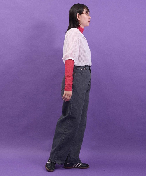 I am I in fact...(アイアムアイインファクト)の「パワーネットチュール インナー(Tシャツ/カットソー・レディース・ブルー/グリーン/ピンク・FREE)」の20枚目の写真