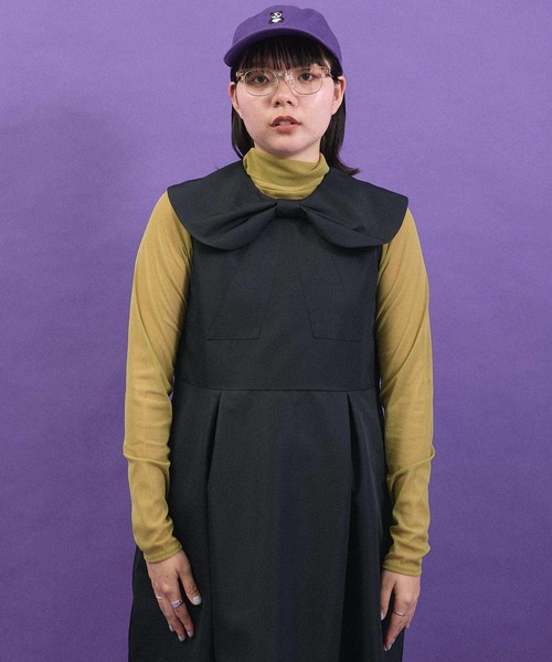 I am I in fact...(アイアムアイインファクト)の「パワーネットチュール インナー(Tシャツ/カットソー・レディース・ブルー/グリーン/ピンク・FREE)」の15枚目の写真