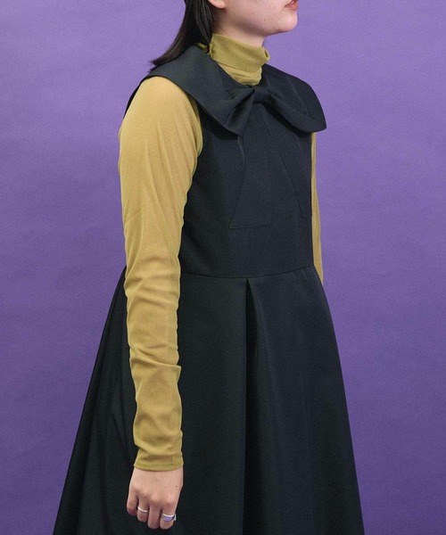 I am I in fact...(アイアムアイインファクト)の「パワーネットチュール インナー(Tシャツ/カットソー・レディース・ブルー/グリーン/ピンク・FREE)」の16枚目の写真