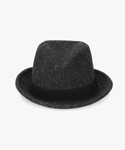 arth（アース）の「arth  Harris Tweed Tiro / アース（ハット・メンズ・ダークグレー/ブラウン・58cm/60cm）」の7枚目の写真