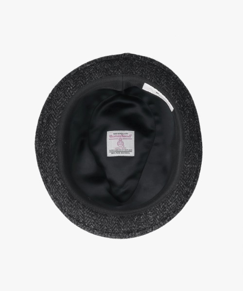 arth（アース）の「arth  Harris Tweed Tiro / アース（ハット・メンズ・ダークグレー/ブラウン・58cm/60cm）」の10枚目の写真