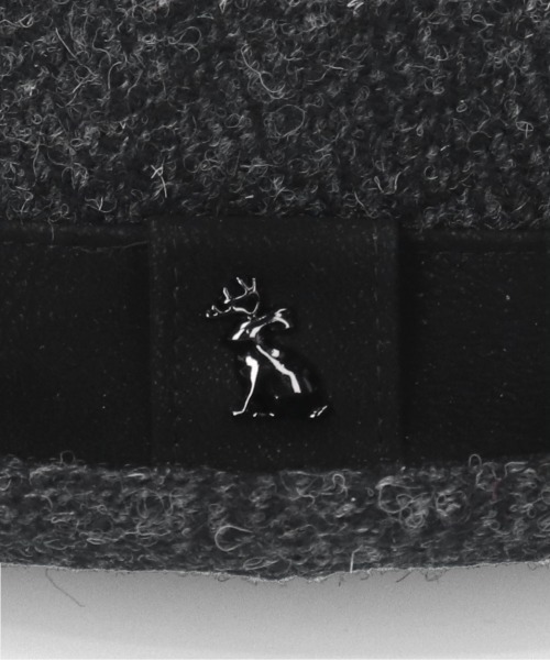 arth（アース）の「arth  Harris Tweed Tiro / アース（ハット・メンズ・ダークグレー/ブラウン・58cm/60cm）」の12枚目の写真