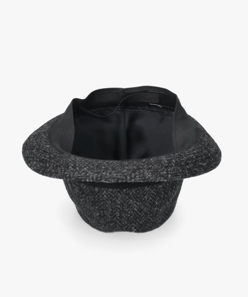 arth（アース）の「arth  Harris Tweed Tiro / アース（ハット・メンズ・ダークグレー/ブラウン・58cm/60cm）」の14枚目の写真