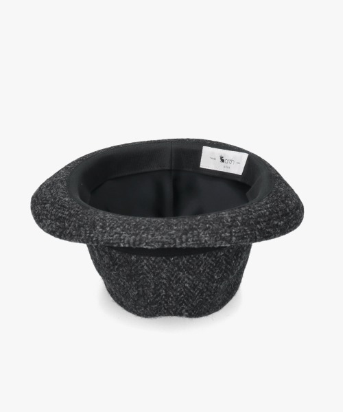 arth（アース）の「arth  Harris Tweed Tiro / アース（ハット・メンズ・ダークグレー/ブラウン・58cm/60cm）」の13枚目の写真