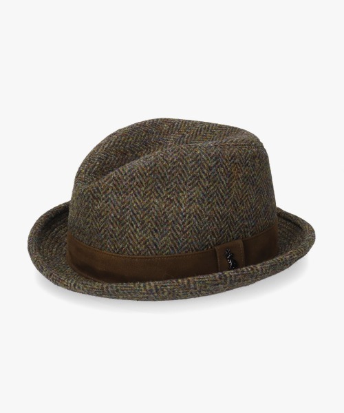 arth（アース）の「arth  Harris Tweed Tiro / アース（ハット・メンズ・ダークグレー/ブラウン・58cm/60cm）」の20枚目の写真