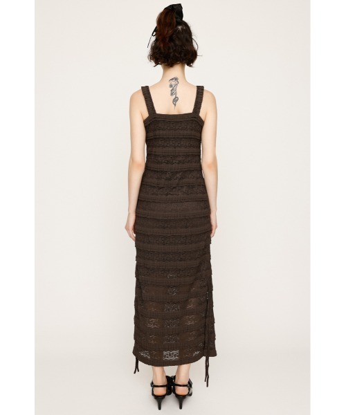 セール】FRONT BUTTON LACE 2P L/OP フロントボタン レース ツーピー