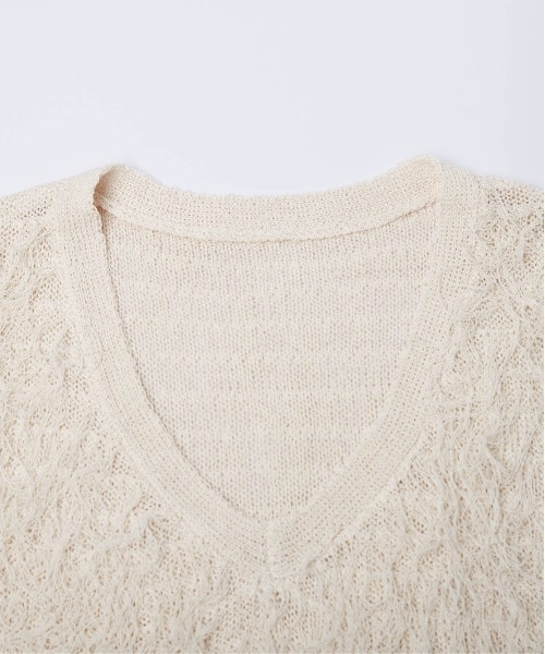 AMELY(エミリー)の「ループフリンジベスト(ベスト・レディース・ブラウン/グレー/ブラック/アイボリー・フリー)」の15枚目の写真