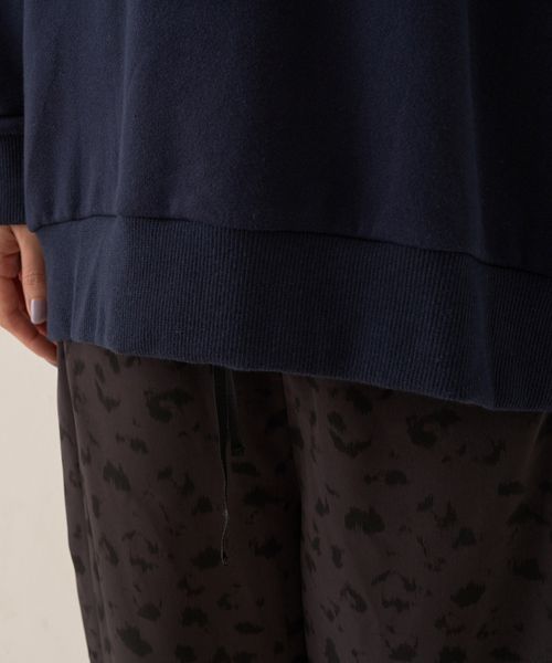 Rouge vif Anna（ルージュヴィフアンナ）の「裏毛ロゴタックスリーブスウェット（スウェット・レディース・サックスブルー/ネイビー/ホワイト・フリー）」の10枚目の写真