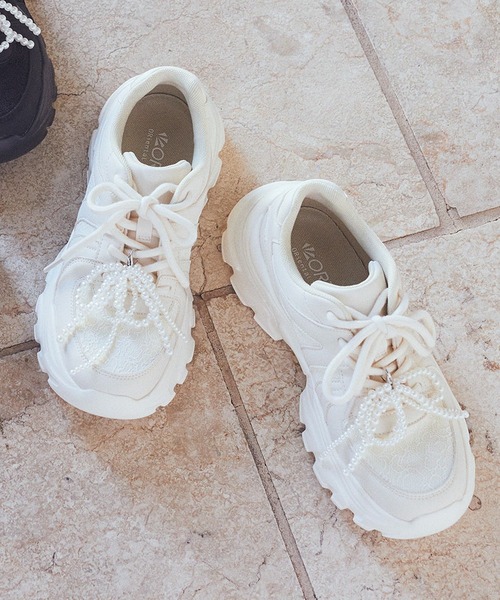 ORiental TRaffic パールチャームスニーカー（スニーカー）｜ORiental