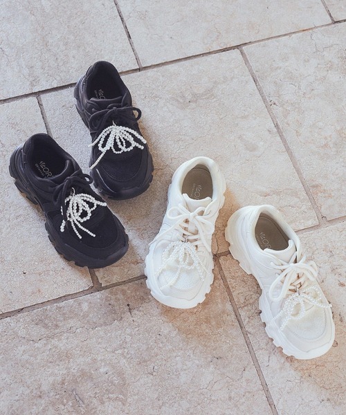 セール】ORiental TRaffic パールチャームスニーカー（スニーカー