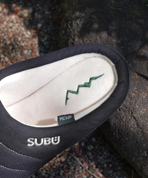 SUBU(スブ)の「SUBU×MANASTASH/スブ×マナスタッシュ HEMP EMB SANDAL ヘンプエンブレムサンダル(サンダル・メンズ・ナチュラル/ブラック・3/2/1/0)」の14枚目の写真