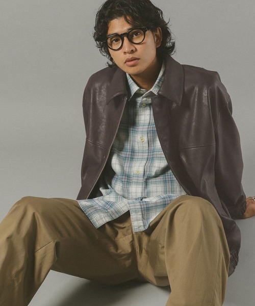 RAGEBLUE(レイジブルー)の「シンセティックレザージャケット(ブルゾン・メンズ・ブラック/ブラウン・SMALL/LARGE/MEDIUM)」の15枚目の写真