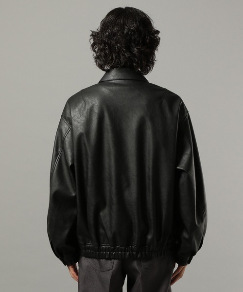 セール】シンセティックレザージャケット（ブルゾン）｜RAGEBLUE