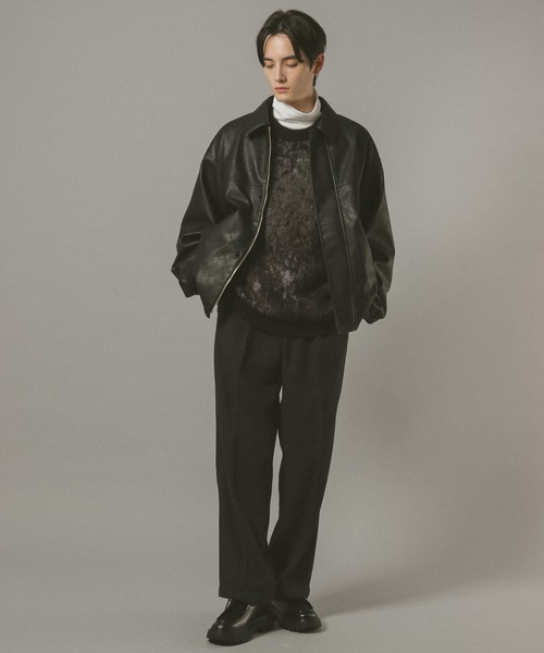 L.G.B. ボンディングレザージャケット　リバーシブル　定価36万円 楽天市場】【20周年記念20%OFFクーポン】LIUGOO 本革 襟ボアレザー