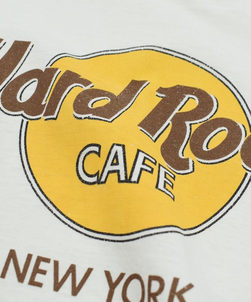 VINTAGE(ヴィンテージ)の「【USED】90’s HARD ROCK CAFE 企業ロゴ Tシャツ USA製(Tシャツ/カットソー・メンズ・ホワイト・LARGE)」の3枚目の写真