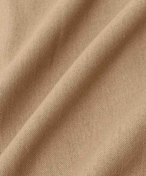 Mac-House（マックハウス）の「Idnes レーヨン麻混ハーフスリーブジャケット（その他アウター・レディース・ネイビー/ベージュ・M）」の7枚目の写真