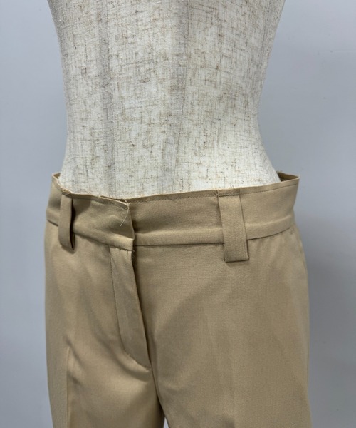 PROVOKE (プロヴォーク)の「CENTERPRESS SLACKS(スラックス・レディース・ライトベージュ・38 inch)」の9枚目の写真