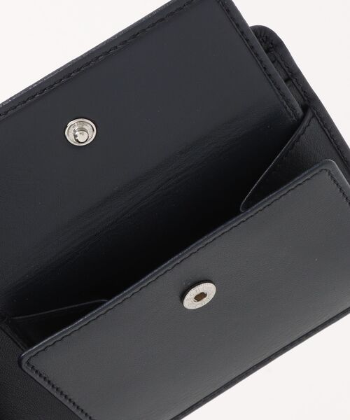 POLO RALPH LAUREN（ポロ ラルフ ローレン）の「カーフレザー ビルフォールド コイン ウォレット（財布・メンズ・ネイビー/ブラック/ダークブラウン/ブラック系その他・FREE）」の5枚目の写真