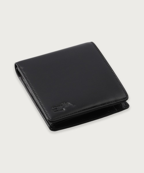 POLO RALPH LAUREN（ポロ ラルフ ローレン）の「カーフレザー ビルフォールド コイン ウォレット（財布・メンズ・ネイビー/ブラック/ダークブラウン/ブラック系その他・FREE）」の21枚目の写真