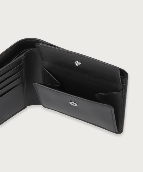 POLO RALPH LAUREN（ポロ ラルフ ローレン）の「カーフレザー ビルフォールド コイン ウォレット（財布・メンズ・ネイビー/ブラック/ダークブラウン/ブラック系その他・FREE）」の22枚目の写真