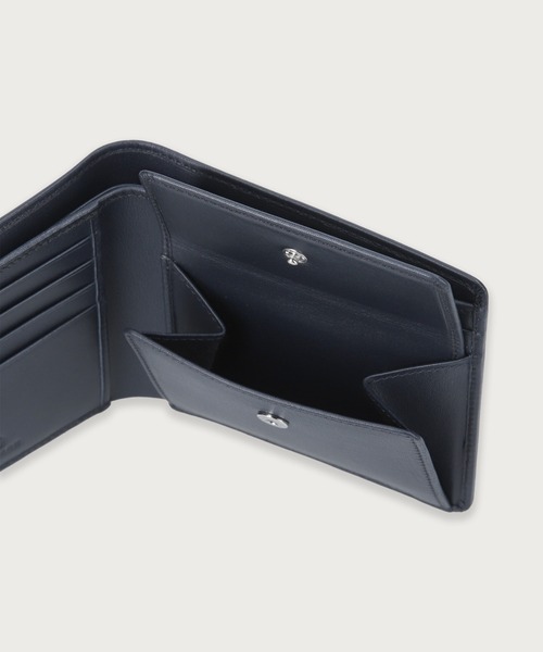 POLO RALPH LAUREN（ポロ ラルフ ローレン）の「カーフレザー ビルフォールド コイン ウォレット（財布・メンズ・ネイビー/ブラック/ダークブラウン/ブラック系その他・FREE）」の17枚目の写真