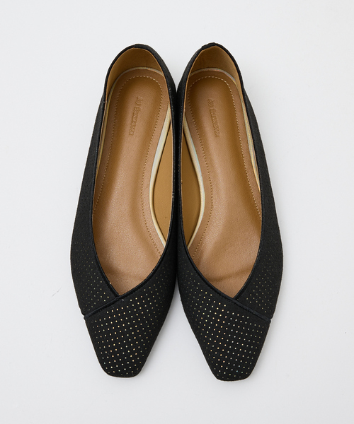 Au BANNISTER（オゥバニスター）の「【Vibram/ヴィブラムソール】Ｖカットフラットパンプス（パンプス・レディース・オレンジ/ブロンズ/ブラック・37/35/38/39/36）」の18枚目の写真