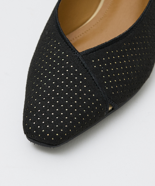 Au BANNISTER（オゥバニスター）の「【Vibram/ヴィブラムソール】Ｖカットフラットパンプス（パンプス・レディース・オレンジ/ブロンズ/ブラック・37/35/38/39/36）」の21枚目の写真