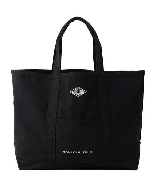 DANTON（ダントン）の「CANVAS MARCHE BAG〈MONTORGUEIL〉（トートバッグ・レディース・ベージュ/チャコール/オレンジ/アイボリー/ブラック/ブルー・-）」の3枚目の写真