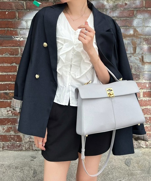 くるみ×Cherir Mignonコラボ】LADY CHECK / STRIPE JACKET