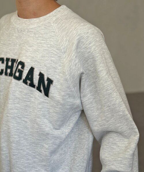 CPCM(シーピーシーエム)の「落書き刺繍カレッジロゴスウェット(Tシャツ/カットソー・レディース・ブラック/アイボリー/ホワイト/ネイビー・MEDIUM/LARGE)」の22枚目の写真