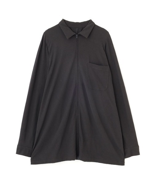 ETRE TOKYO（エトレトウキョウ）の「フロントファスナーカットシャツ（シャツ/ブラウス・レディース・ブラウン/チャコール/クリーム・FREE）」の19枚目の写真