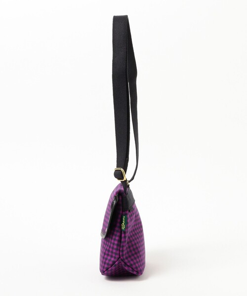 BRADY（ブレディー）の「BRADY / AVON MINI WOOL CHECK（ショルダーバッグ・レディース・パープル・ONE SIZE）」の2枚目の写真