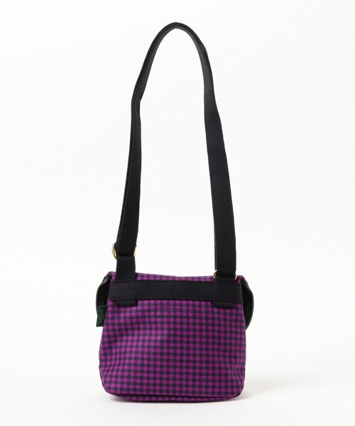 BRADY（ブレディー）の「BRADY / AVON MINI WOOL CHECK（ショルダーバッグ・レディース・パープル・ONE SIZE）」の3枚目の写真