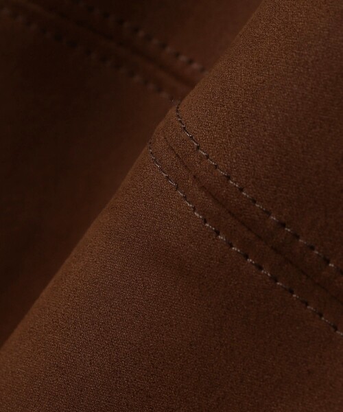 SHIPS any（シップス エニィ）の「SHIPS any: フェイクスエード(ポリエステル) バックタック ドロスト ショート ブルゾン◇（ブルゾン・メンズ・ブラック/ブラウン・LARGE/MEDIUM）」の19枚目の写真