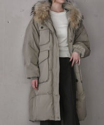 ラクーンファー」に該当するレディースのダウンジャケット/コート