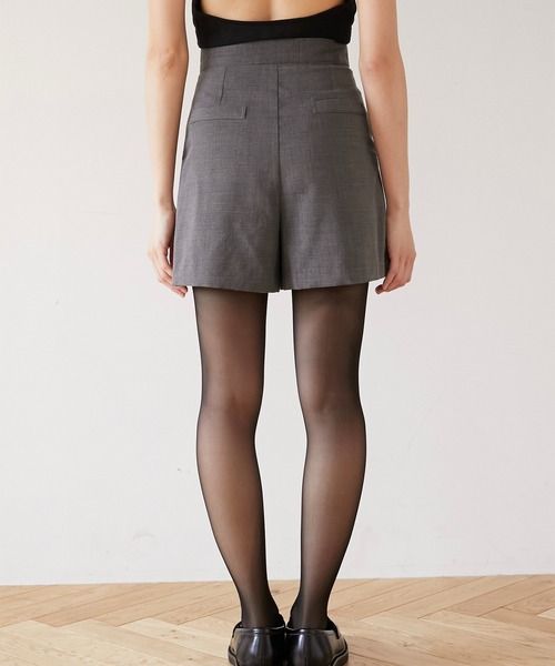 Luan（ルアン）の「【Luan】GLEN CHECK SHORT PANTS/グレンチェックショートパンツ（その他パンツ・レディース・ブラウン/グレー・1/0）」の19枚目の写真