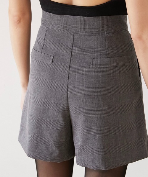 Luan（ルアン）の「【Luan】GLEN CHECK SHORT PANTS/グレンチェックショートパンツ（その他パンツ・レディース・ブラウン/グレー・1/0）」の16枚目の写真