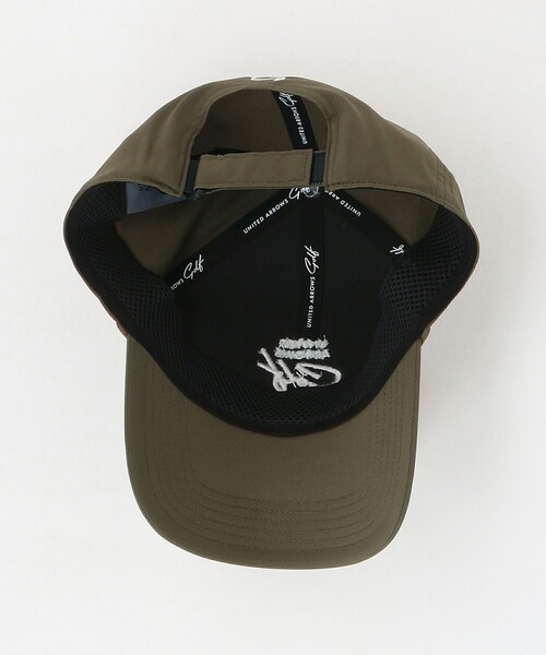 UNITED ARROWS GOLF(ユナイテッドアローズゴルフ)の「スポーティ ロゴ キャップ(キャップ・メンズ・ベージュ/ネイビー/オリーブ・FREE)」の8枚目の写真