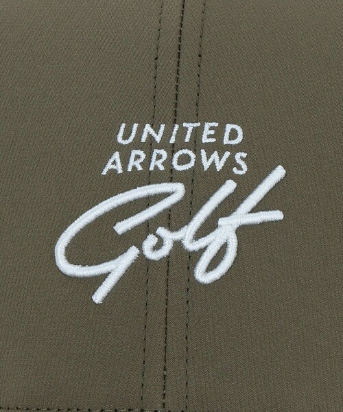 UNITED ARROWS GOLF(ユナイテッドアローズゴルフ)の「スポーティ ロゴ キャップ(キャップ・メンズ・ベージュ/ネイビー/オリーブ・FREE)」の11枚目の写真