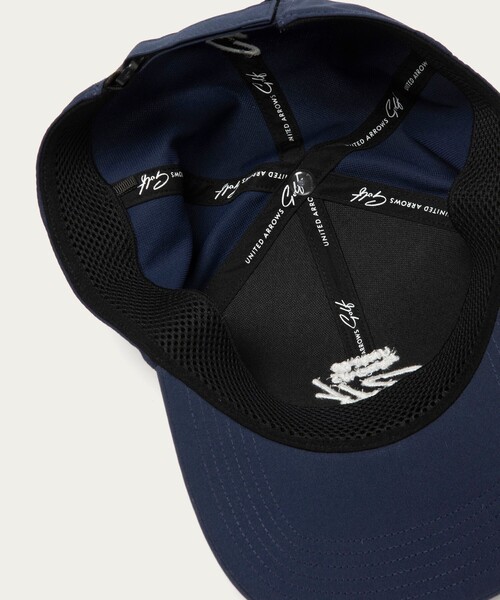 UNITED ARROWS GOLF(ユナイテッドアローズゴルフ)の「スポーティ ロゴ キャップ(キャップ・メンズ・ベージュ/ネイビー/オリーブ・FREE)」の20枚目の写真