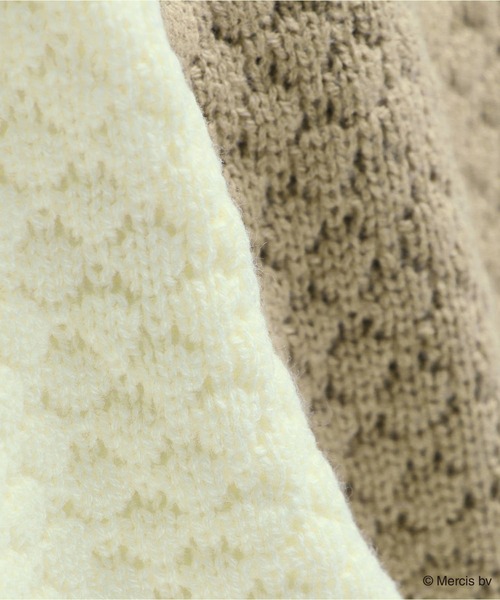 BRANSHES（ブランシェス）の「【boris/ボリス】ニットサロペット（その他ベビーウェア・キッズ・ブラウン/アイボリー・80）」の14枚目の写真