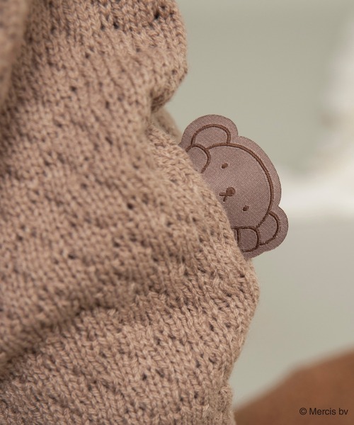 BRANSHES（ブランシェス）の「【boris/ボリス】ニットサロペット（その他ベビーウェア・キッズ・ブラウン/アイボリー・80）」の6枚目の写真