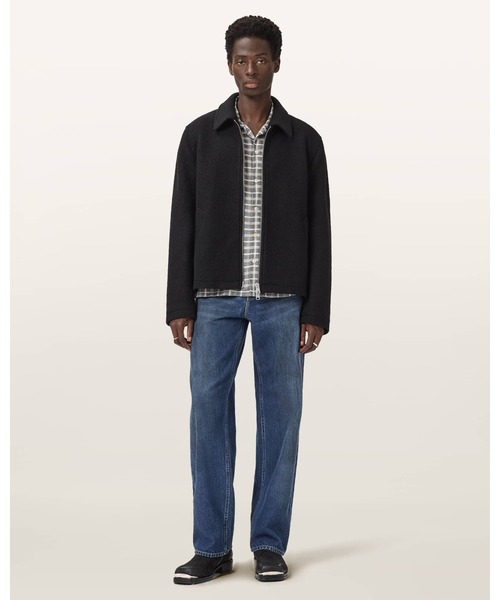 ALLSAINTS(オールセインツ)の「CELESTE CROPPED WOOL JACKET | CELESTE クロップド ウール ジャケット(その他アウター・メンズ・ブラック・S/M/L)」の3枚目の写真
