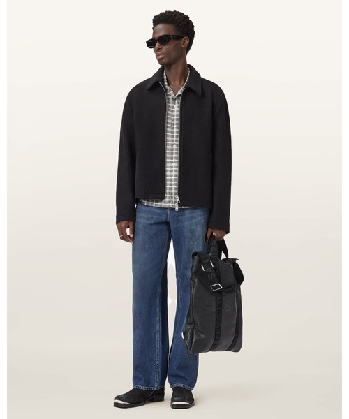 ALLSAINTS(オールセインツ)の「CELESTE CROPPED WOOL JACKET | CELESTE クロップド ウール ジャケット(その他アウター・メンズ・ブラック・S/M/L)」の5枚目の写真