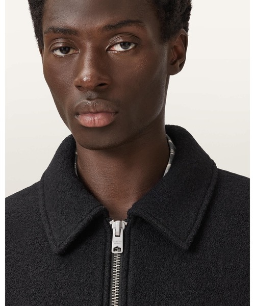 ALLSAINTS(オールセインツ)の「CELESTE CROPPED WOOL JACKET | CELESTE クロップド ウール ジャケット(その他アウター・メンズ・ブラック・S/M/L)」の7枚目の写真