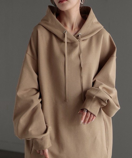 ポンチチュニックパーカー（パーカー）｜HUG.U（ハグユー）の